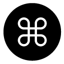 command glyph Icon copy