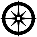 compass_2 solid icon
