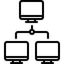 computer network line Icon