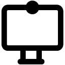 computer screen Line Icon