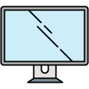 computer screen_1 filled outline Icon
