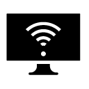 computer wifi glyph Icon