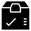 confirm package glyph Icon