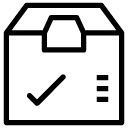 confirm package line Icon