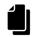 copy file glyph Icon