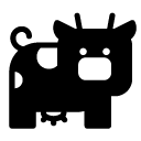 cow glyph Icon