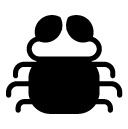 crab glyph Icon