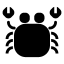 crab glyph Icon
