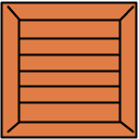crate filled outline icon