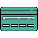 creditcard back filled outline icon