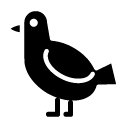 crow glyph Icon
