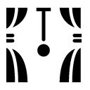 curtain glyph Icon