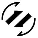 data transfer glyph Icon