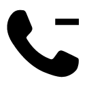 delete call glyph Icon