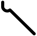 dental tool line icon