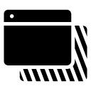 desktop and screensaver glyph Icon