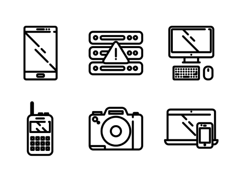 devices responsive icons