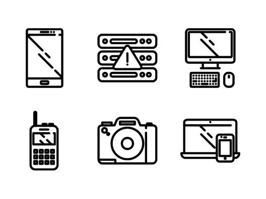 devices responsive icons