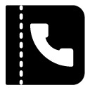 dial list glyph Icon