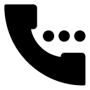 dialing glyph Icon