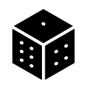 dice glyph Icon