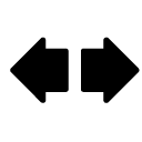 direction indicator glyph Icon