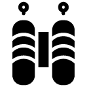 diving bottle glyph Icon