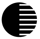 division overlap glyph Icon