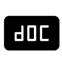 doc glyph Icon