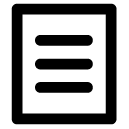 document line Icon
