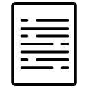 document solid icon