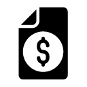 dollar glyph Icon