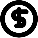 dollar_1 line icon