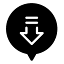 download chat ten glyph Icon