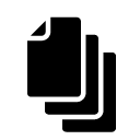 drag file glyph Icon