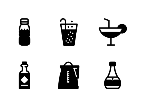 drinks-glyph-icons