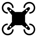 drone glyph Icon