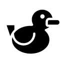 duck glyph Icon