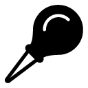 ear syringe glyph Icon