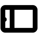 electronic drawing tool line icon