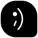 emoticon glyph Icon