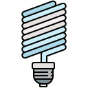 energy efficient lightbulb freebie icon