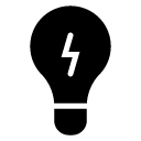 energy saver glyph Icon