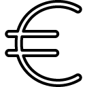 euro line icon