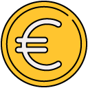euro_1 filled outline icon