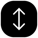 expand horizontal 1 glyph Icon