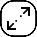 expand sides 3 line Icon