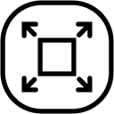 expand square line Icon