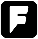 f glyph Icon