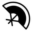 fan glyph Icon